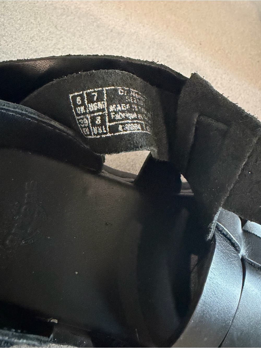 Dr Martens ankle gladiator sandals size 8 - Picture 9 of 13